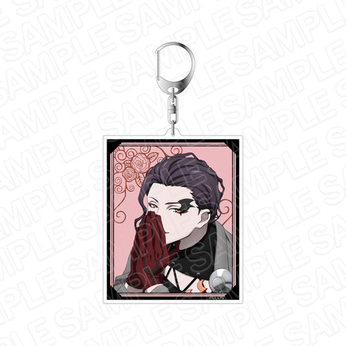 『ヴィジュアルプリズン』デカキーホルダー ミスト・フレーヴ ライブ衣装 ver.