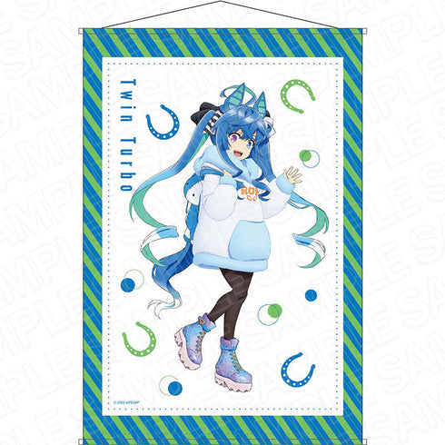 『ウマ娘 プリティーダービー Season 2』B2タペストリー ツインターボ デート ver.