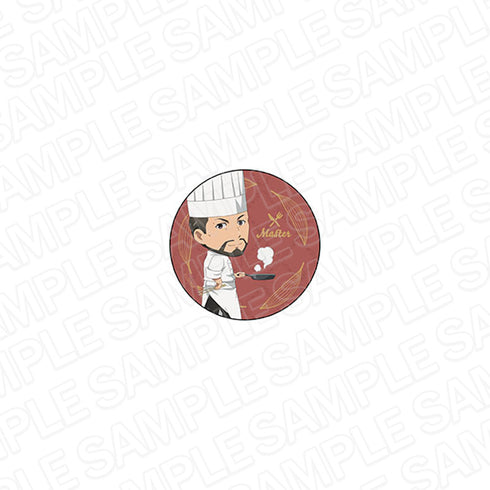 『異世界食堂2』カンバッジ 店主 デフォルメ ver.