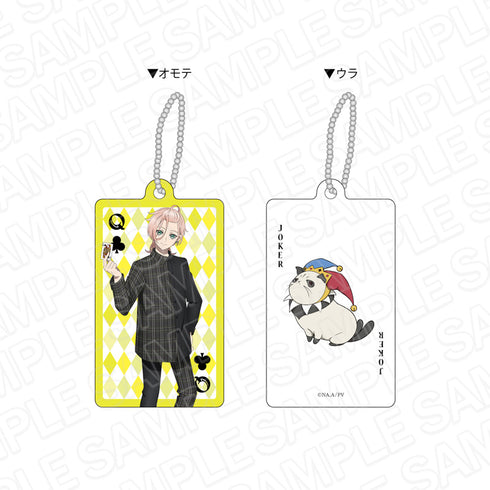 『ヴィジュアルプリズン』両面キーホルダー ロビン・ラフィット トランプ ver.