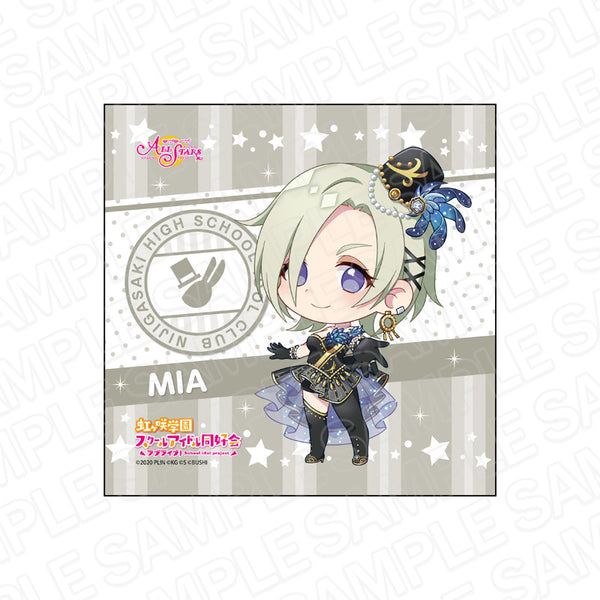 『ラブライブ!スクールアイドルフェスティバル ALL STARS』マイクロファイバー ミア・テイラー デフォルメ ver