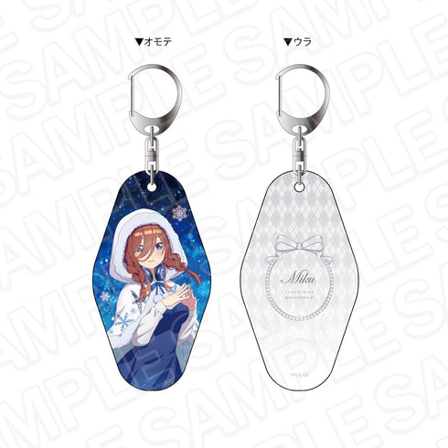 『五等分の花嫁∬』両面ルームキーホルダー 中野三玖 snow ver.