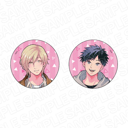 『グランツ6周年記念展』缶バッジセット 性癖ヤバめなオトコに狙われました。