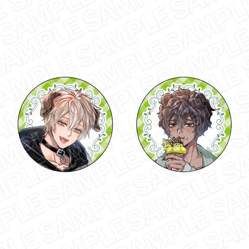 『グランツ6周年記念展』缶バッジセット 森のくまさん、冬眠中。