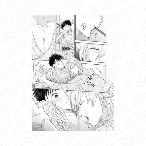 『グランツ6周年記念展』モノクロ複製原画 性癖ヤバめなオトコに狙われました。C