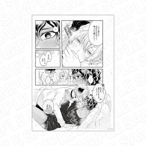 『グランツ6周年記念展』モノクロ複製原画 森のくまさん、冬眠中。D