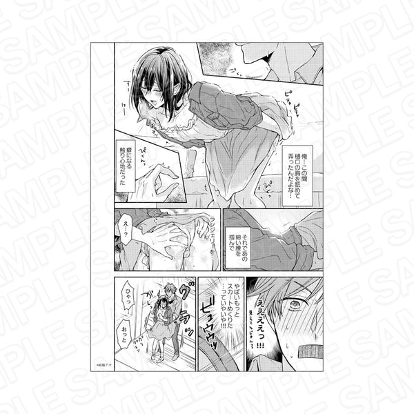 『グランツ6周年記念展』モノクロ複製原画 蓮くんは剥いたらおんなのこ。B