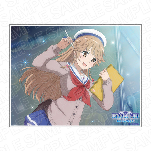 『ハイスクール・フリート 艦隊バトルでピンチ!』キャンバスアート 納沙 幸子