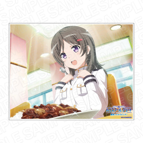 『ハイスクール・フリート 艦隊バトルでピンチ!』キャンバスアート 知名 もえか