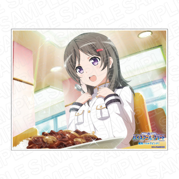 『ハイスクール・フリート 艦隊バトルでピンチ!』キャンバスアート 知名 もえか