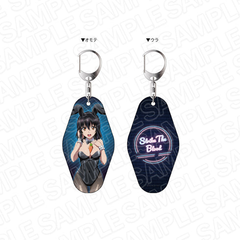 『ストライク・ザ・ブラッドFINAL』両面ルームキーホルダー 姫柊雪菜 バニー ver.