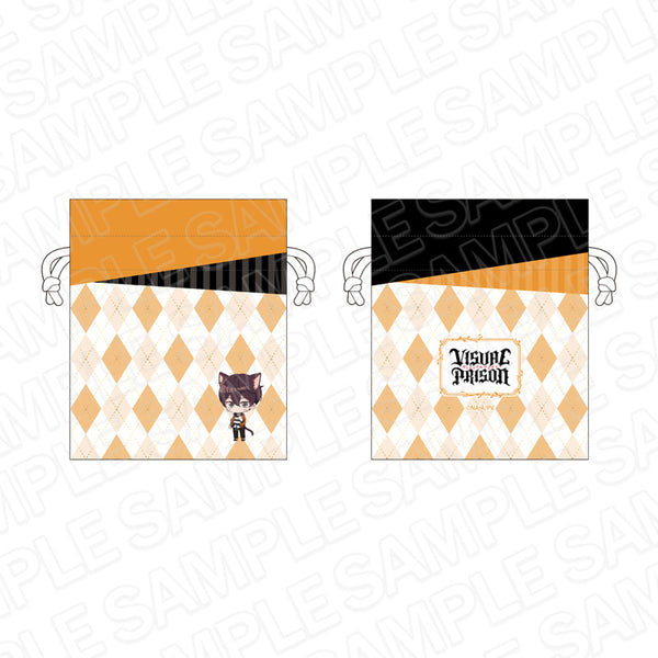 『ヴィジュアルプリズン』巾着 結希アンジュ 動物化デフォルメ ver.