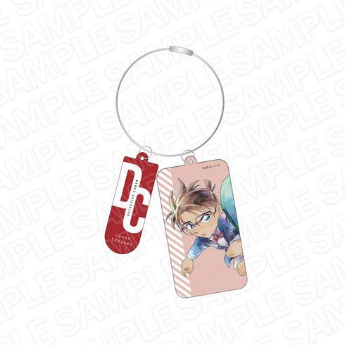 『名探偵コナン』ワイヤーキーホルダー PALE TONE series 江戸川コナン 警察 ver.