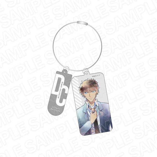 『名探偵コナン』ワイヤーキーホルダー PALE TONE series 松田陣平 警察 ver.