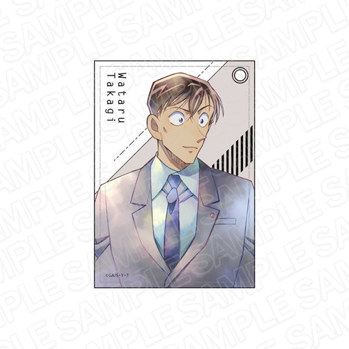 『名探偵コナン』合皮パスケース PALE TONE series 高木渉 警察 ver.