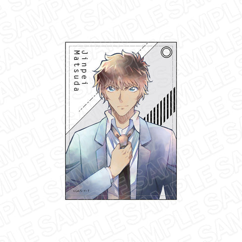 『名探偵コナン』合皮パスケース PALE TONE series 松田陣平 警察 ver.