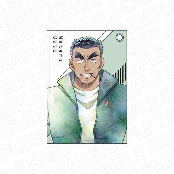 『名探偵コナン』合皮パスケース PALE TONE series 伊達航 警察 ver.