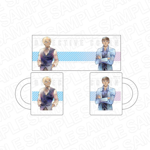 『名探偵コナン』マグカップ PALE TONE series 安室透&諸伏景光 警察 ver.