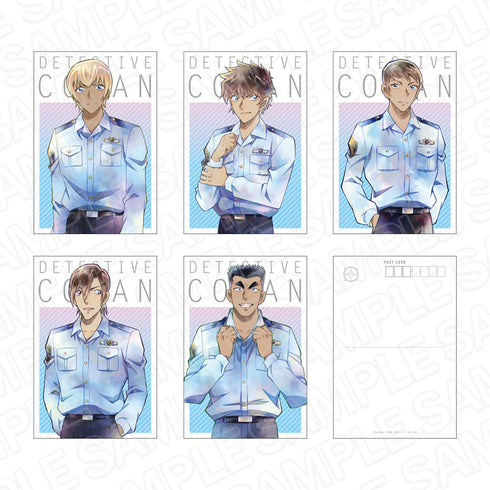 『名探偵コナン』 ポストカードセット PALE TONE series 警察 ver. A