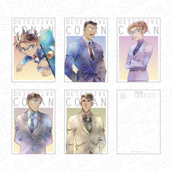 『名探偵コナン』 ポストカードセット PALE TONE series 警察 ver. B