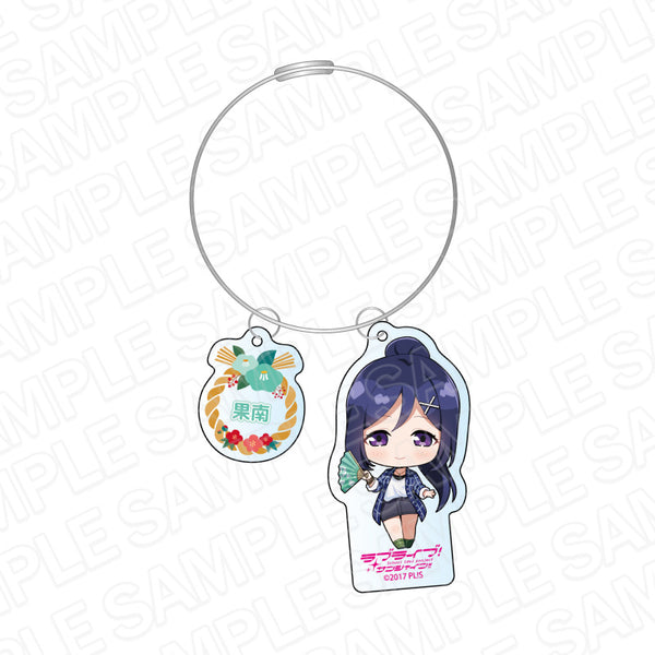 『ラブライブ!サンシャイン!!』ワイヤーキーホルダー 松浦果南 お正月 ver