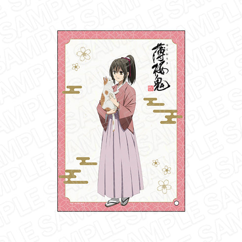 『薄桜鬼 OVA』ミニアクリルアート 雪村 千鶴 猫 ver.