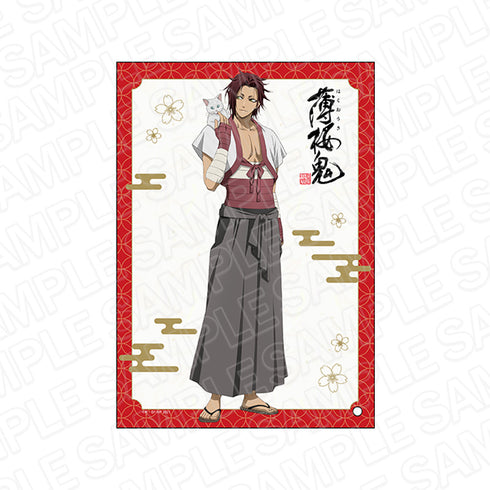 『薄桜鬼 OVA』ミニアクリルアート 原田 左之助 猫 ver.