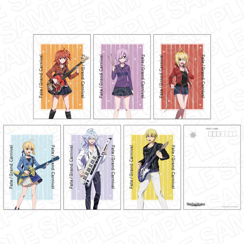 『Fate/Grand Carnival』ポストカードセット Rock Band ver.