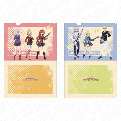 『Fate/Grand Carnival』クリアファイルセット Rock Band ver.
