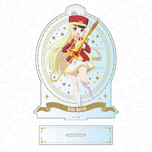 『劇場版 きんいろモザイクThank you!!』デカアクリルスタンド 九条カレン 音楽隊 ver.