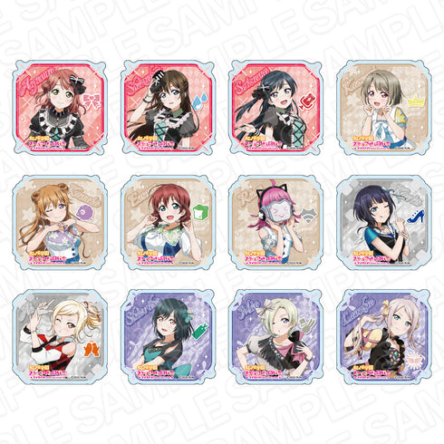 『ラブライブ!虹ヶ咲学園スクールアイドル同好会』アクリルバッジ ユニット ver BOX
