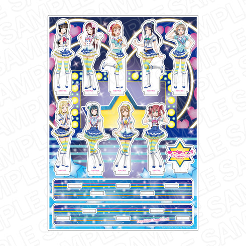 『ラブライブ!サンシャイン!!』アクリルジオラマ 青空Jumping Heart ver