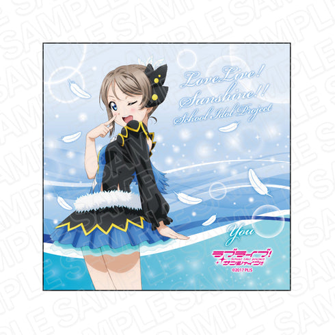 『ラブライブ!サンシャイン!!』マイクロファイバー 渡辺 曜 WATER BLUE NEW WORLD ver