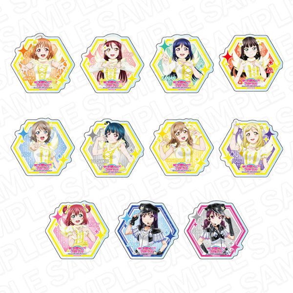 『ラブライブ!サンシャイン!!』アクリルバッジ Next SPARKLING!!&Believe again ver BOX