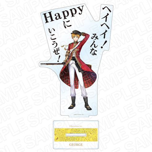 『千銃士:Rhodoknight』デカアクリルスタンド ジョージ 軍服 ver.