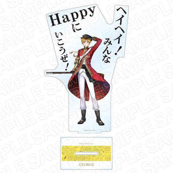 『千銃士:Rhodoknight』デカアクリルスタンド ジョージ 軍服 ver.