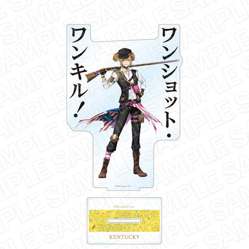 『千銃士:Rhodoknight』デカアクリルスタンド ケンタッキー 軍服 ver.
