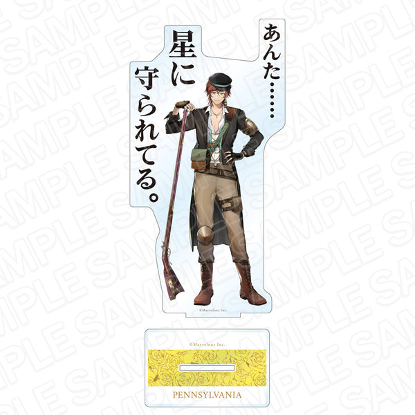 『千銃士:Rhodoknight』デカアクリルスタンド ペンシルヴァニア 軍服 ver.