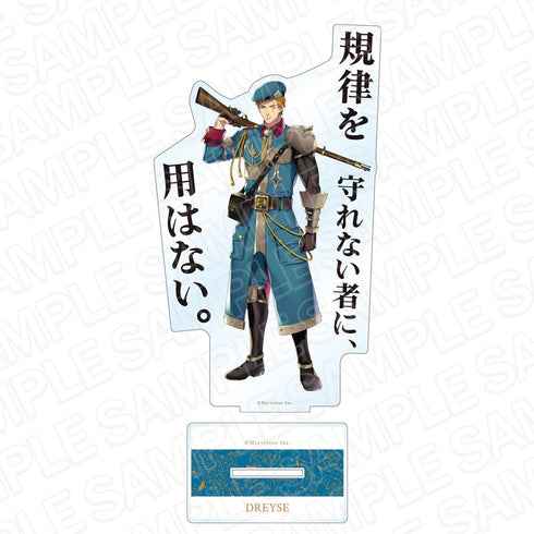 『千銃士:Rhodoknight』デカアクリルスタンド ドライゼ 軍服 ver.
