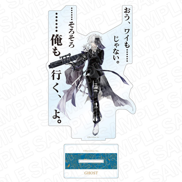 『千銃士:Rhodoknight』デカアクリルスタンド ゴースト 軍服 ver.