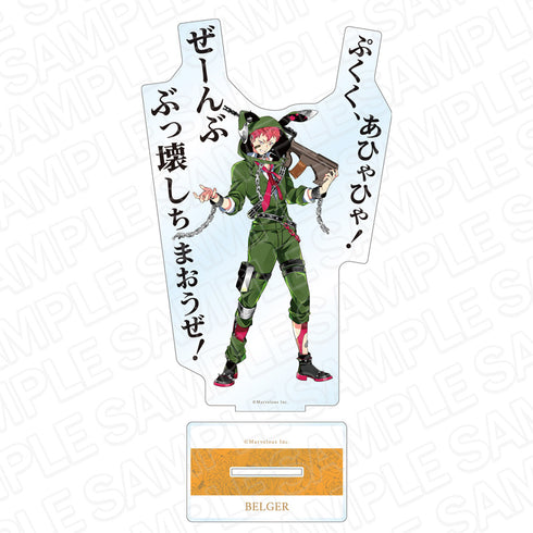 『千銃士:Rhodoknight』デカアクリルスタンド ベルガー 軍服 ver.