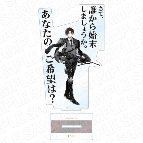 『千銃士:Rhodoknight』デカアクリルスタンド ファル 軍服 ver.