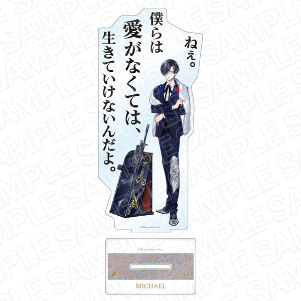 『千銃士:Rhodoknight』デカアクリルスタンド ミカエル 軍服 ver.