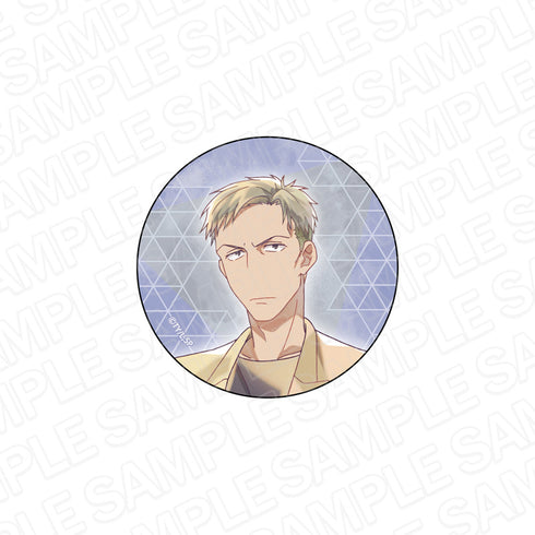 『さんかく窓の外側は夜』カンバッジ PALE TONE series 逆木一臣