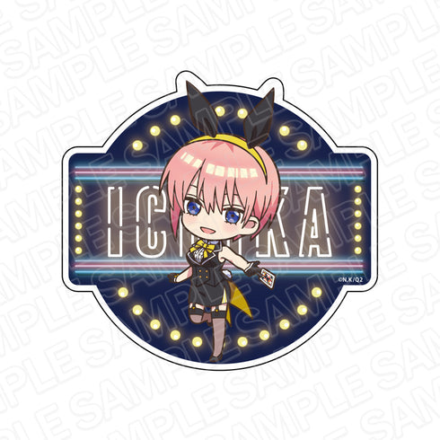 『五等分の花嫁∬』ダイカットステッカー 中野一花 カジノ ver.