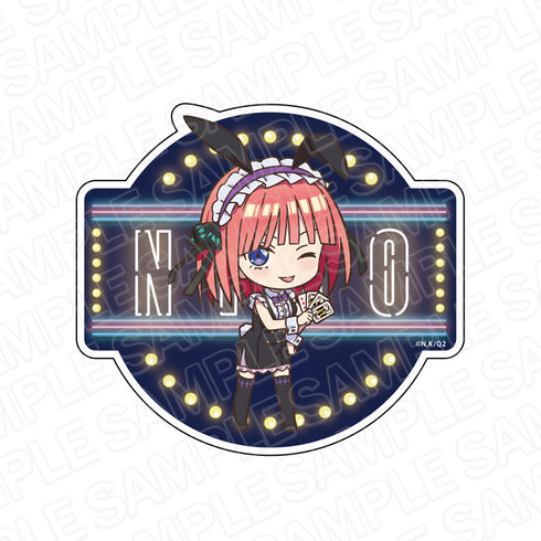 『五等分の花嫁∬』ダイカットステッカー 中野二乃 カジノ ver.