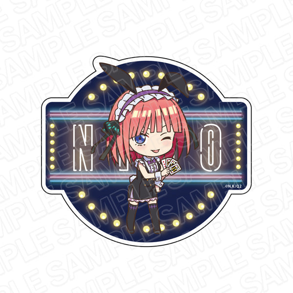 『五等分の花嫁∬』ダイカットステッカー 中野二乃 カジノ ver.