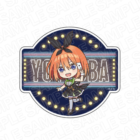 『五等分の花嫁∬』ダイカットステッカー 中野四葉 カジノ ver.