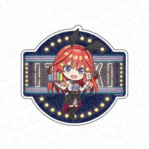 『五等分の花嫁∬』ダイカットステッカー 中野五月 カジノ ver.