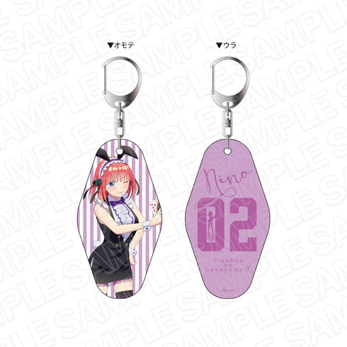 『五等分の花嫁∬』両面ルームキーホルダー 中野二乃 カジノ ver.